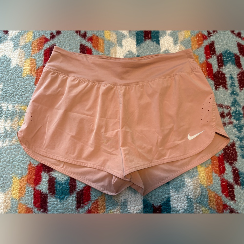 Nike Women's Athletic Shorts in Soft Pink